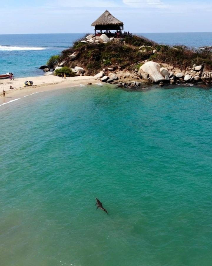 Hotel Jasayma Dentro Del Parque Tayrona Эль-Саино Экстерьер фото