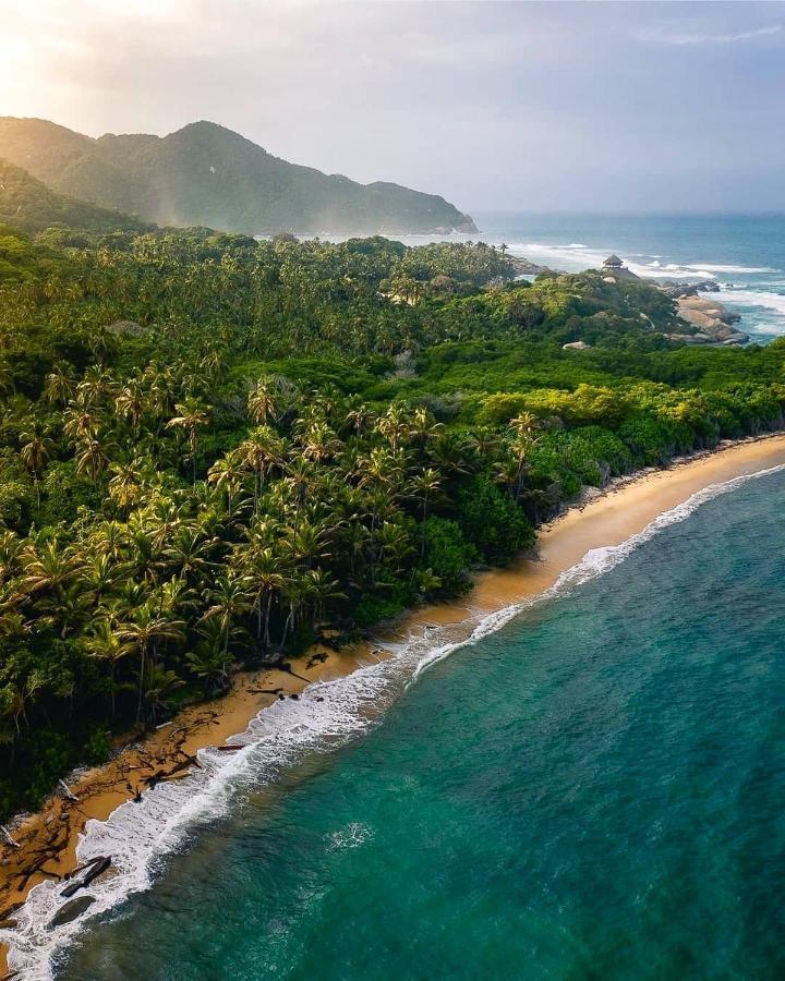 Hotel Jasayma Dentro Del Parque Tayrona Эль-Саино Экстерьер фото