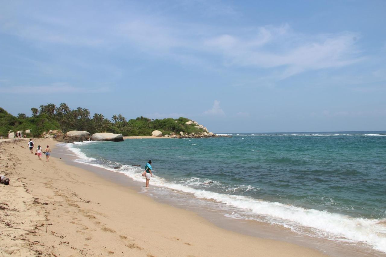 Hotel Jasayma Dentro Del Parque Tayrona Эль-Саино Экстерьер фото