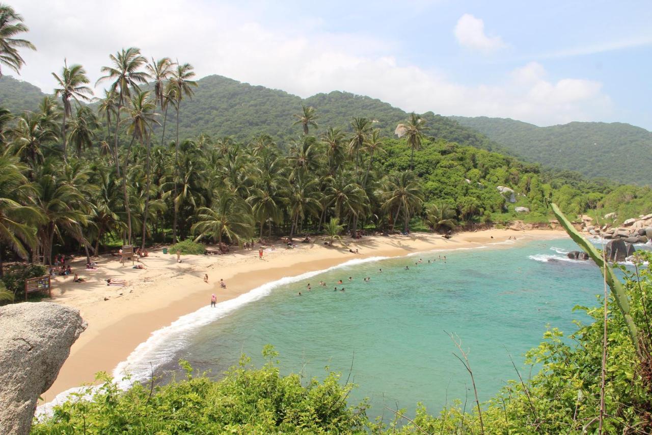 Hotel Jasayma Dentro Del Parque Tayrona Эль-Саино Экстерьер фото