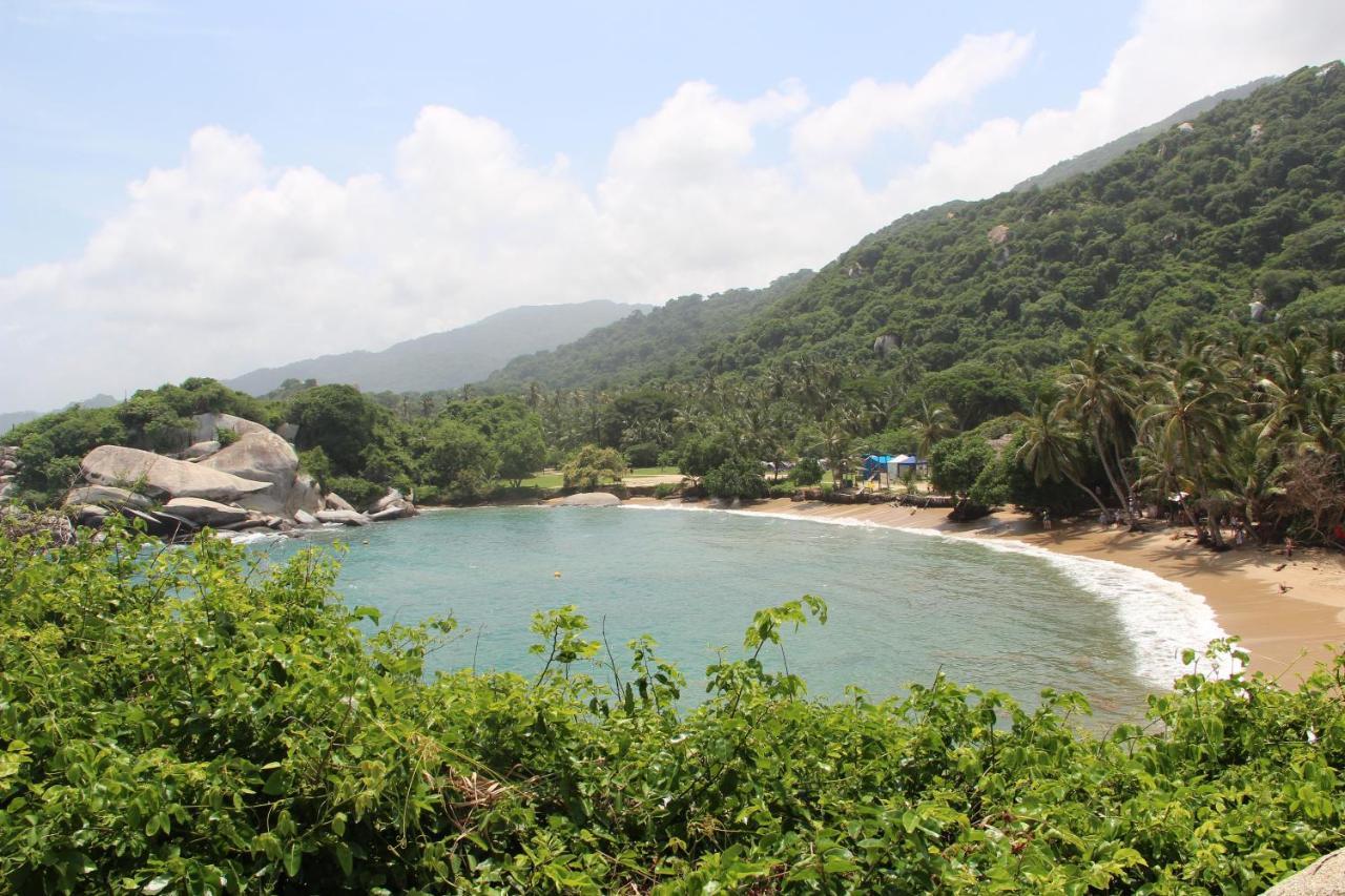 Hotel Jasayma Dentro Del Parque Tayrona Эль-Саино Экстерьер фото
